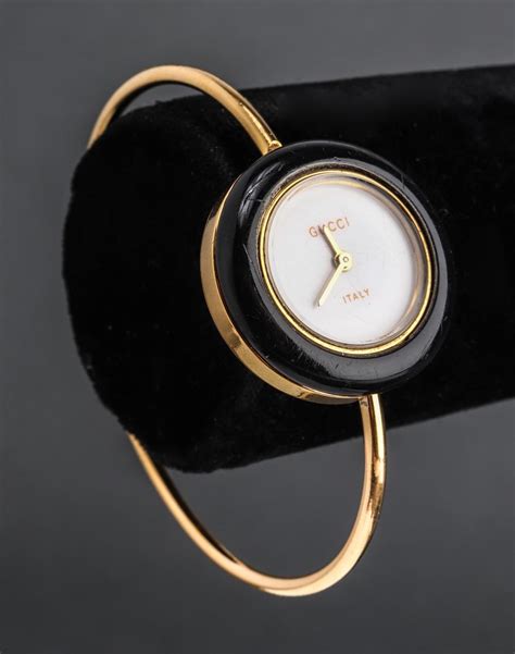 gucci bangle watch vintage|vintage gucci watch 1980s.